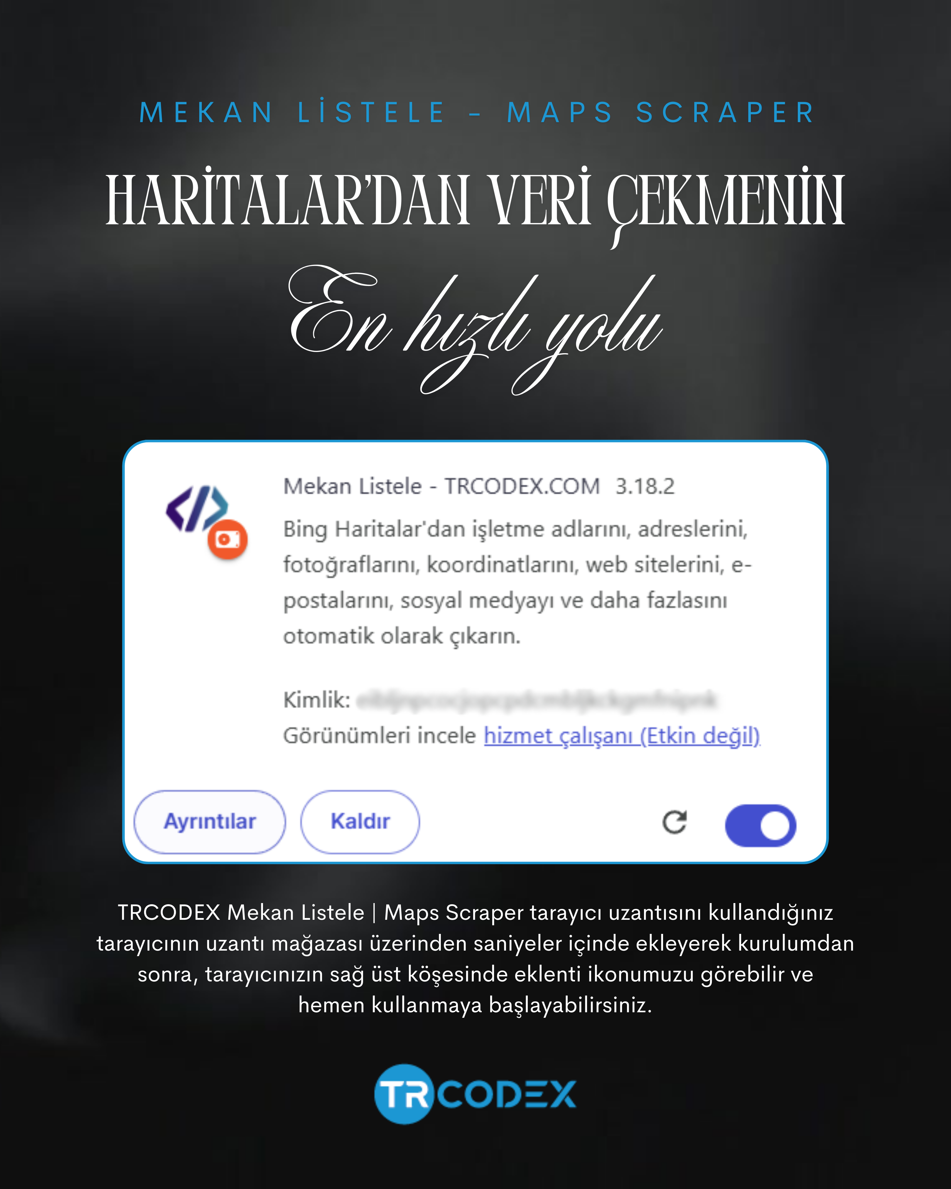 Mekan Listele - Maps Scraper Eklentisi